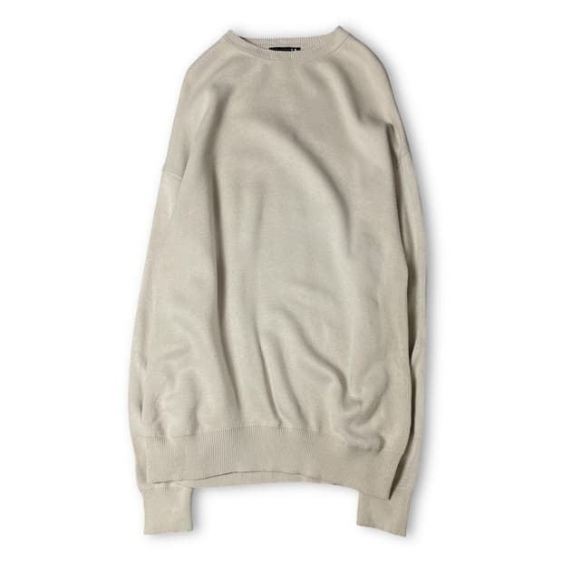 라콜레 연베이지 라운드넥 긴팔 롱 니트 M