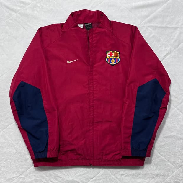 나이키 FC바르셀로나 윈드브레이커 (올드스쿨)