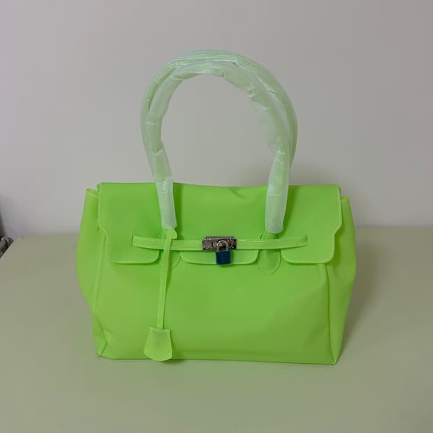 바로배송💚키키 젤리버킨백 그린💚