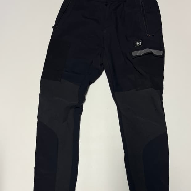 여성 코오롱 스포츠 벨티드 기모 등산 바지 80 29.9인치