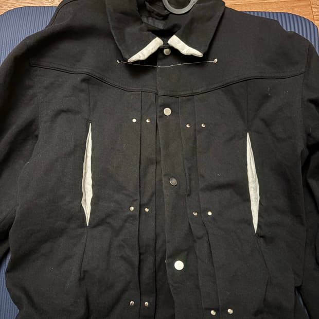 강정석 다트 포켓 데님 자켓