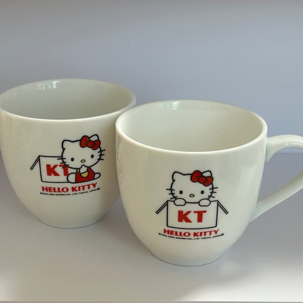 2004 고전 키티 컵 세트