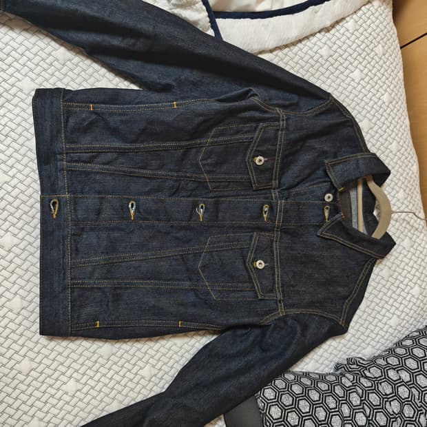 denim jacket left hand twill savage