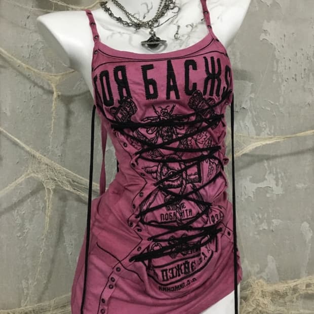 Salvage Rope Detail Sleeveless