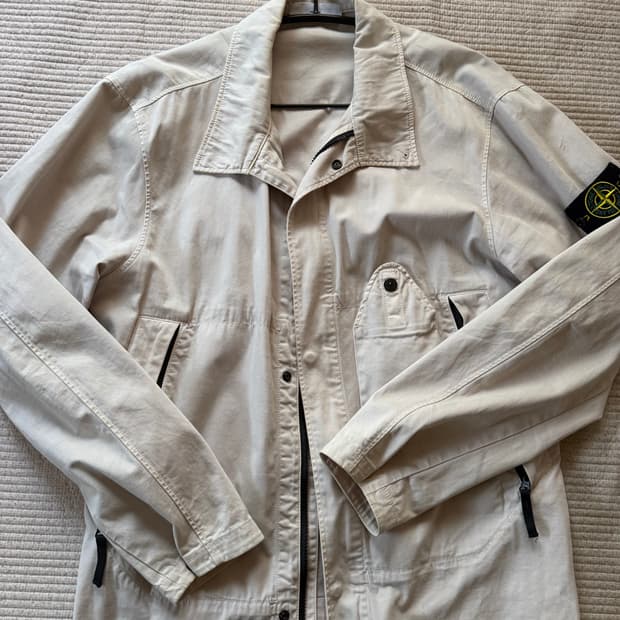 스톤아일랜드 Cotton Overshirt Jacket