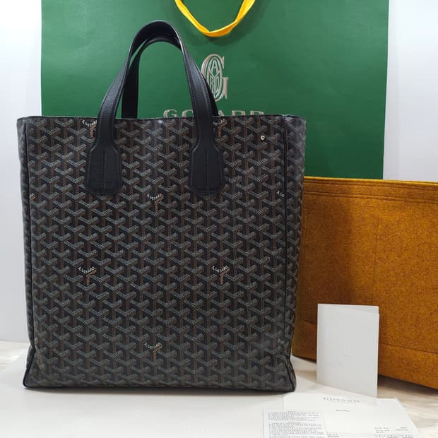 고야드 볼테르 토트백 블랙