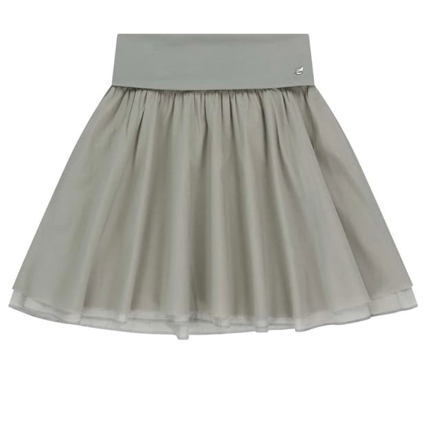 코이세이오 double shirring skirt grey