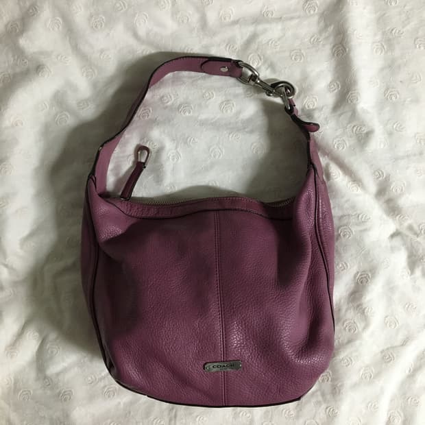 Coach 레더 호보백