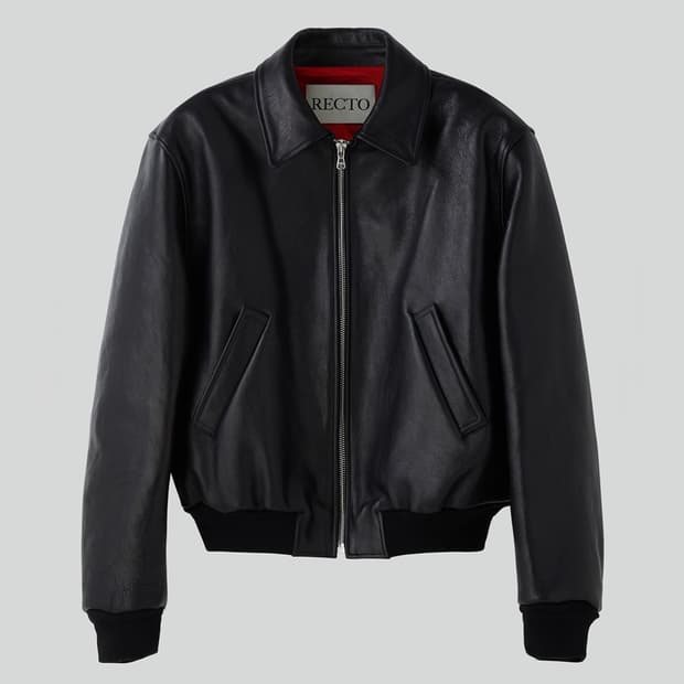 새상품 렉토 벤 고트 레더 자켓