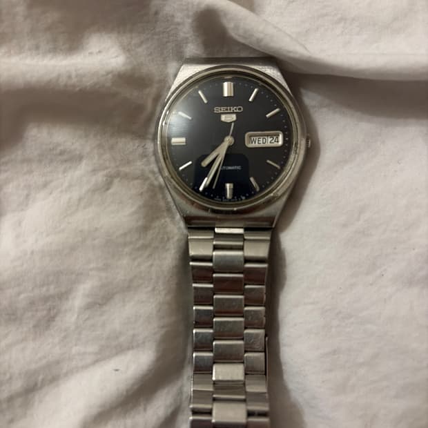 빈티지 세이코 5 시계
