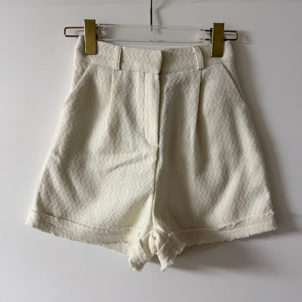 새상품 여자 트위드 반바지 S