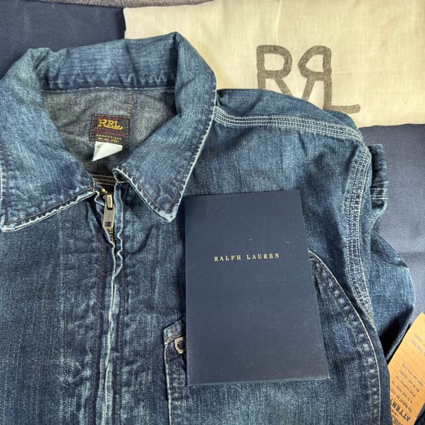 rrl 더블알엘 레이튼 데님 자켓 M사이즈