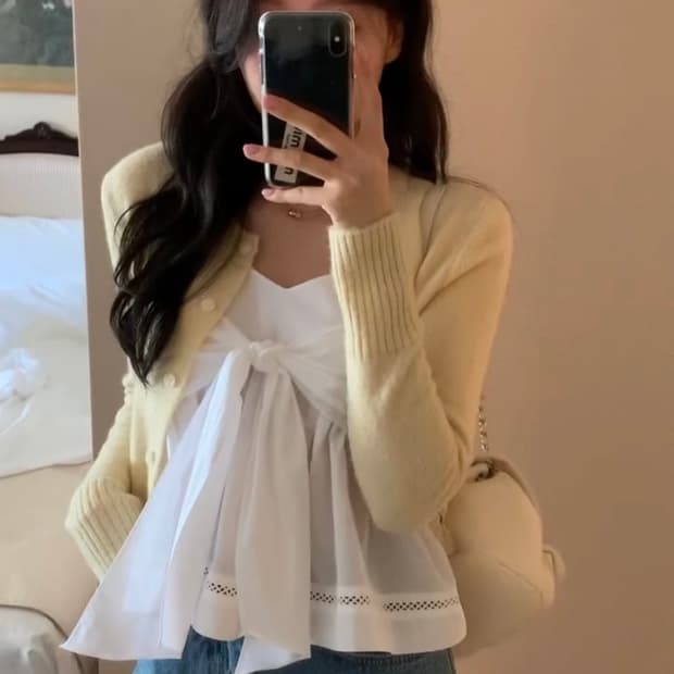 르플레인 마벨 블라우스