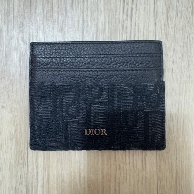 디올 오블리크 카드지갑