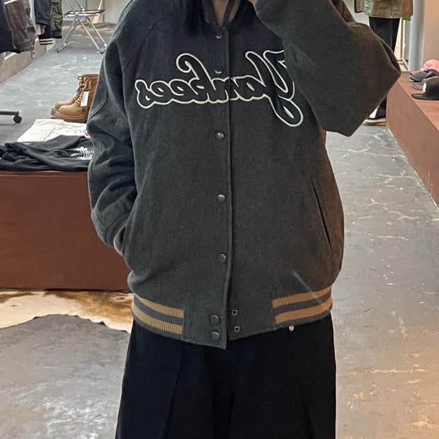 MLB 뉴욕 양키스 그레이 바시티 자켓 H1664