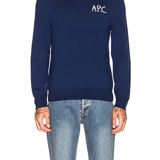 아페쎄 A.P.C. 블루니트