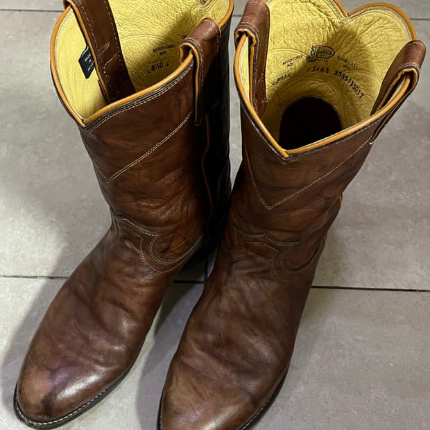 저스틴 웨스턴 부츠 [8.5D]