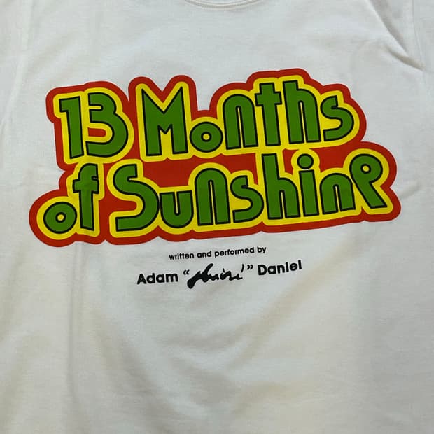 (S)Aminé 13MOS 머천 티셔츠