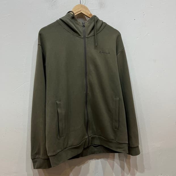 스노우피크 카키 후드집업 XL