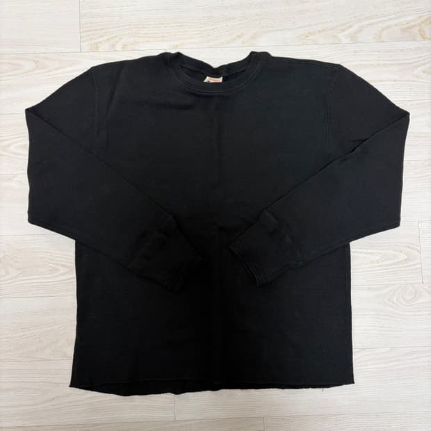 글래드핸드 와플 긴팔티셔츠 블랙m