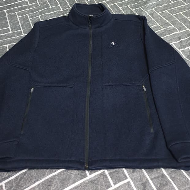 블랙야크 폴리  플리스 짚업 자켓 네이비 (110)