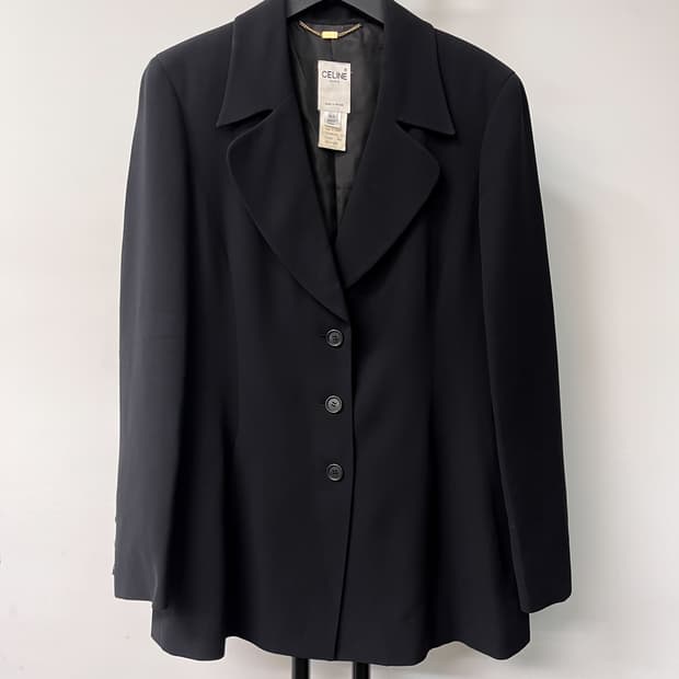 셀린느 90's 빅 라펠 3B 블레이저