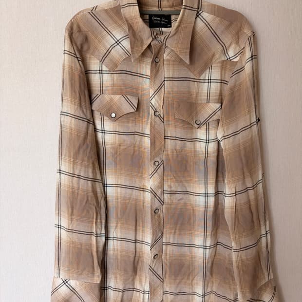 넘버나인 07ss 웨스턴셔츠