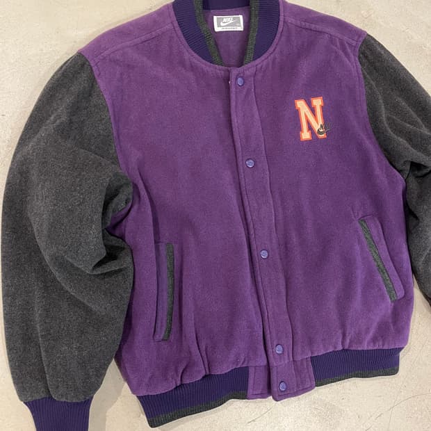 빈티지 90s 삼나스포츠 나이키 울자켓