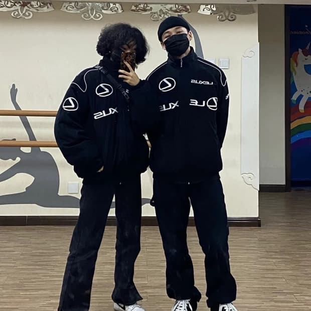렉서스 바이크 자켓 빈티지 스트릿 올드스쿨 점퍼 F1