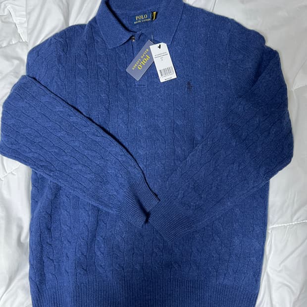 폴로랄프로렌 니트스웨터 XL 새상품 국내매장구매