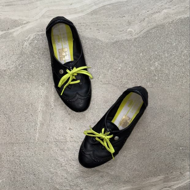 Puma x Mini cooper wingtip flat shoes