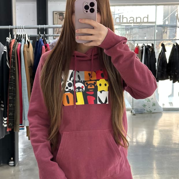 베이프 베이비마일로 후드티