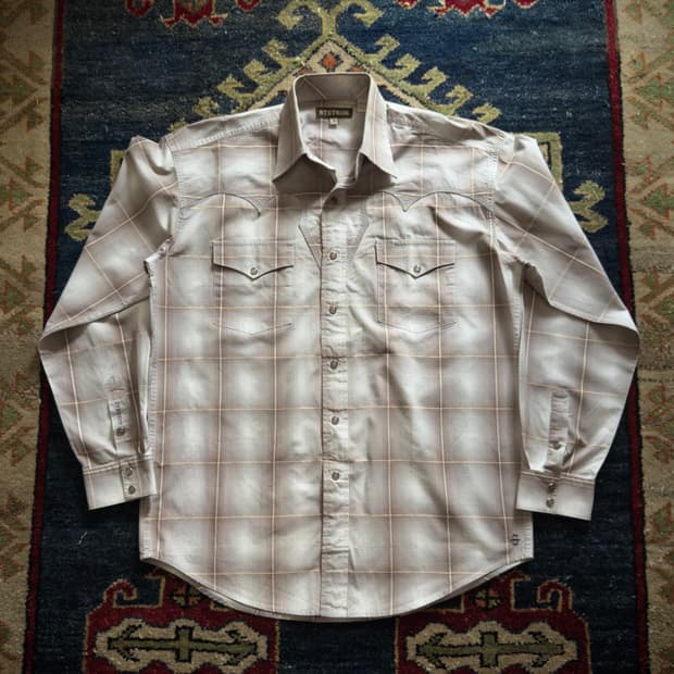 STETSON pearl Snep 웨스턴 옴브레 셔츠