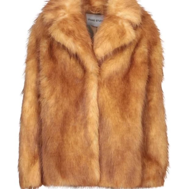 스탠드스튜디오 퍼 자켓 janice