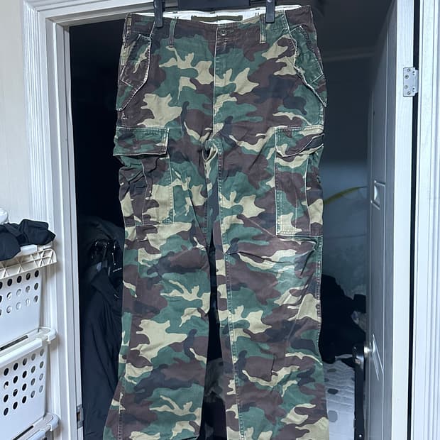 [L] 빈티지 M-65 카모 팬츠
