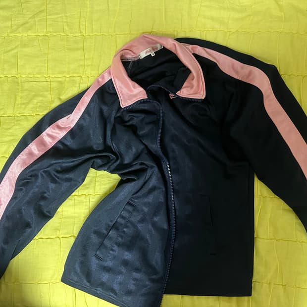 네이비 핑크 일본 브랜드 져지