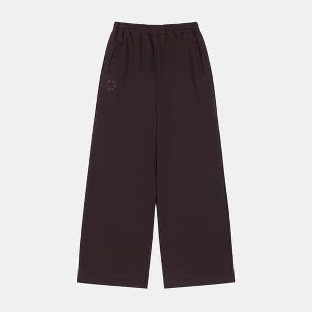 오헤시오 바지 팬츠 STRING SWEAT PANTS, PURPLE