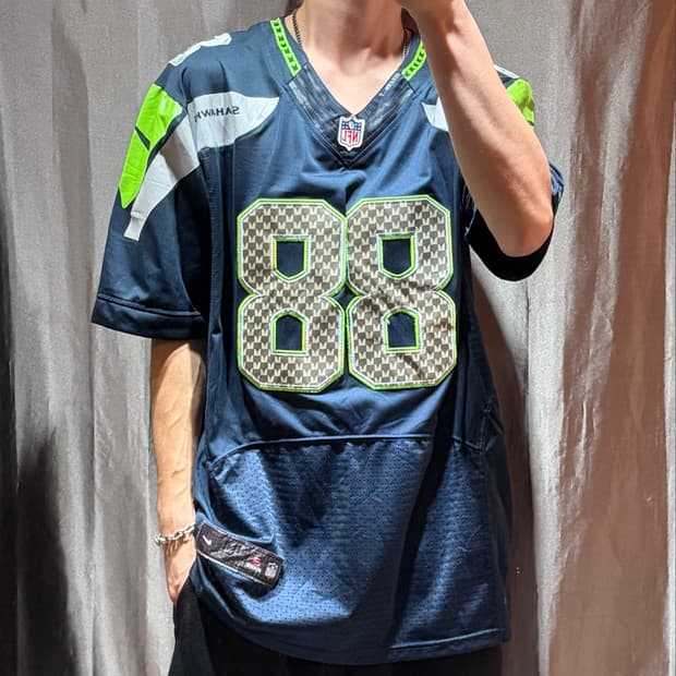 44 NFL x NIKE GRAHAM 88 넘버링 풋볼 히프 져지