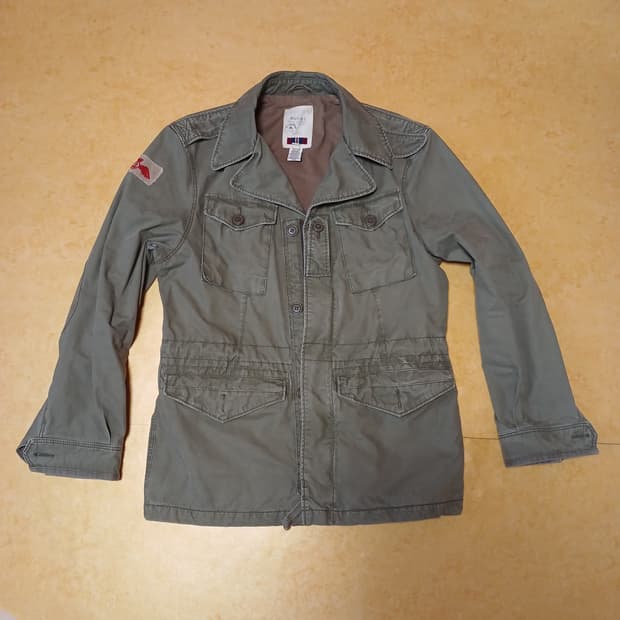 폴로 M43 필드자켓. 럭비라인 