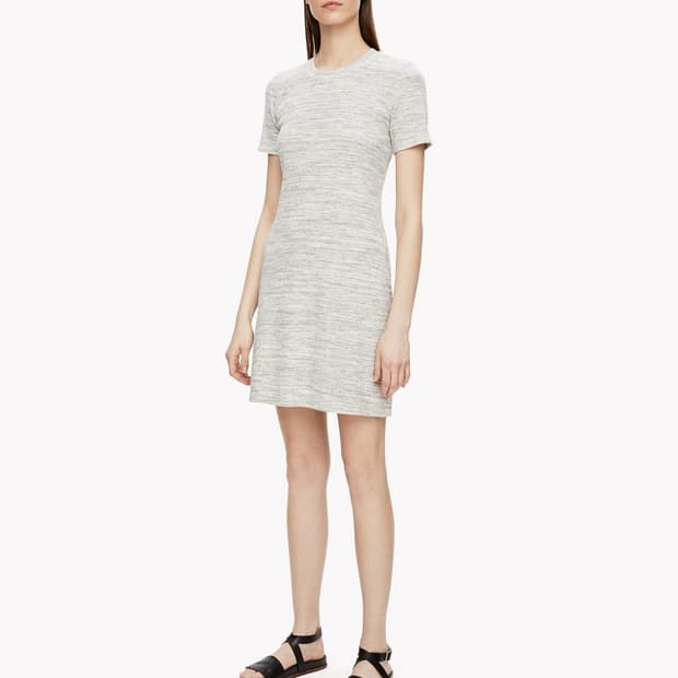 띠어리 멜란지 티셔츠 원피스