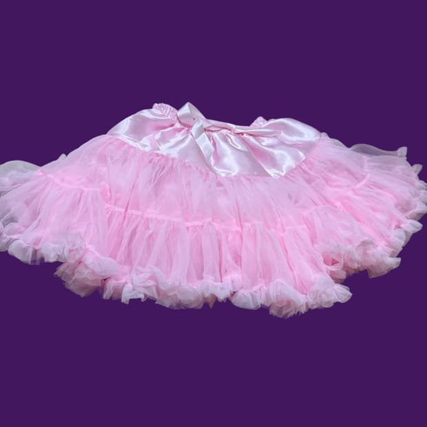 파스텔 핑크 튜튜스커트
