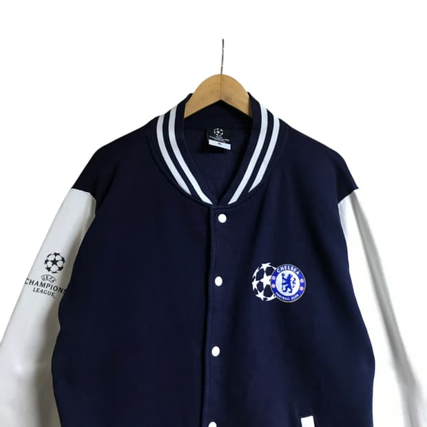 첼시 챔피언스리그 14-15 기념 면 바시티자켓❗