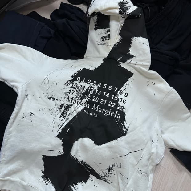 메종마르지엘라 오버핏 후드