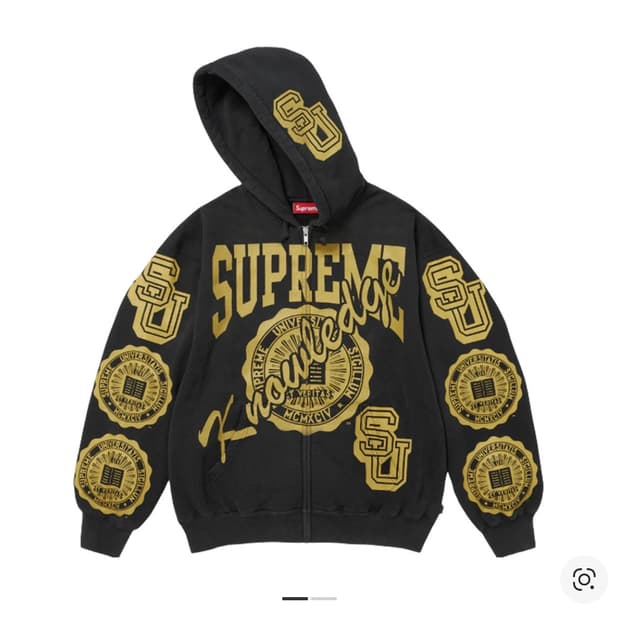 슈프림 konwledge 후드집업 널리지