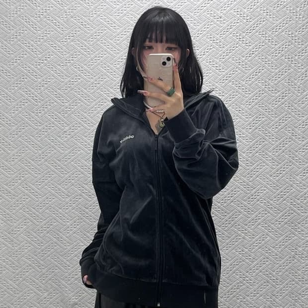 아디다스 아디컬러 스트릿 캐주얼 벨루어 져지 집업 110 C11580