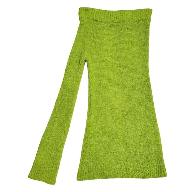 새상품 INSTANTFUNK 원숄더 니트 미니 원피스