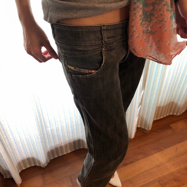 diesel livf flokkie stretch denim 