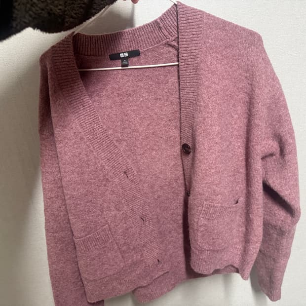 유니클로 가디건 S