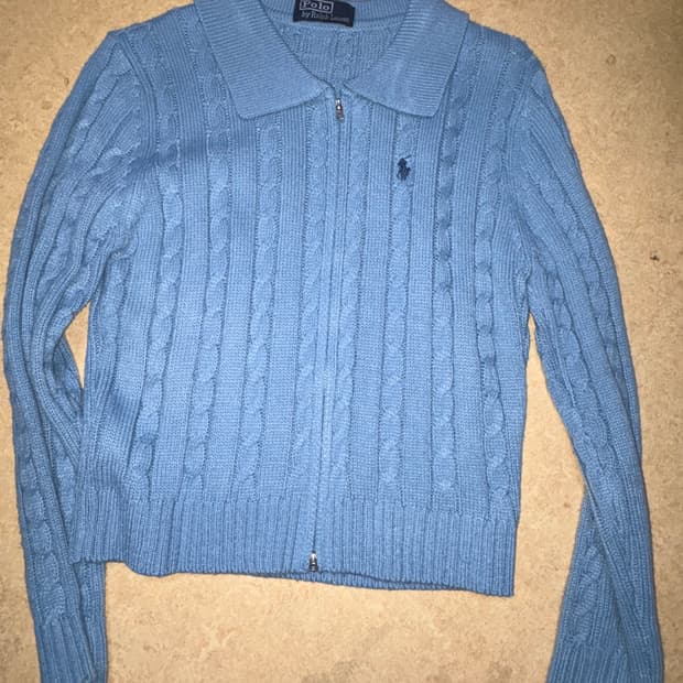 폴로랄프로렌 니트집업