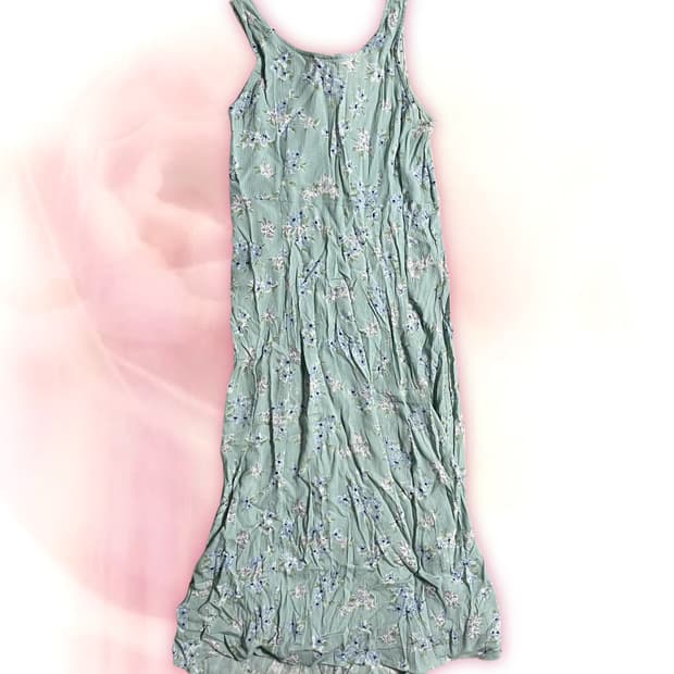 JP vintage flowery long onepiece